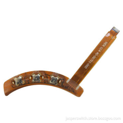 Double-sided Flexible PCB with Side Keys
